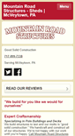 Mobile Screenshot of mountainroadstructures.com